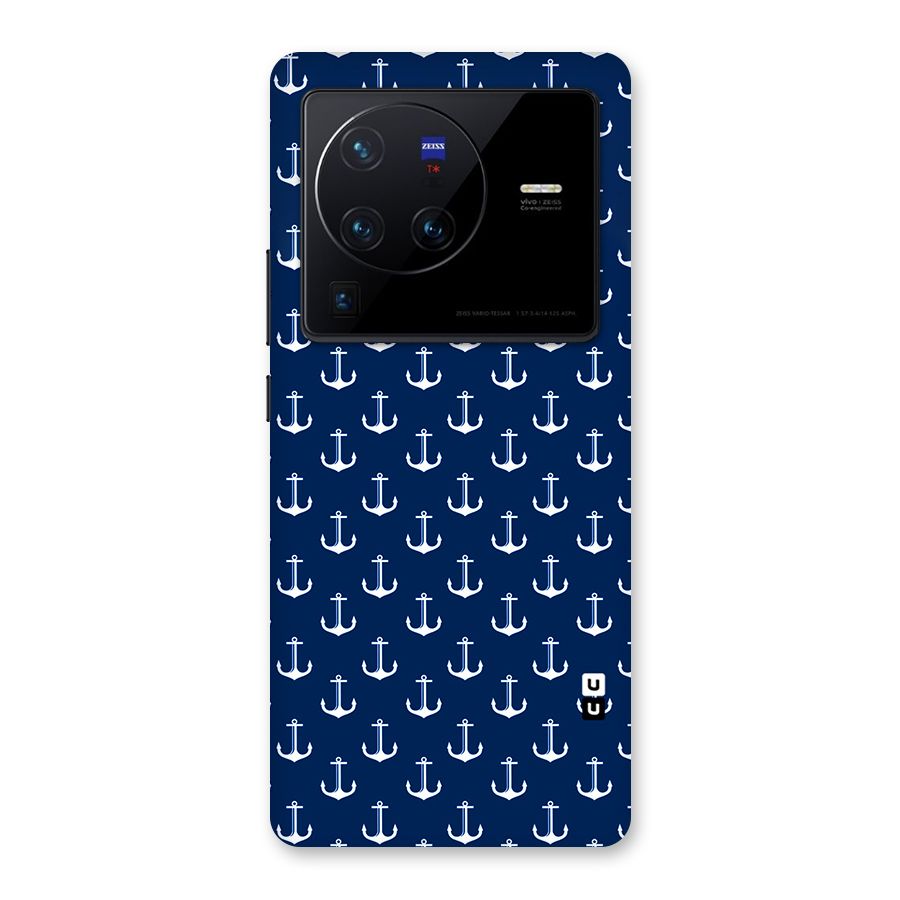 Nautical Pattern Back Case for Vivo X80 Pro