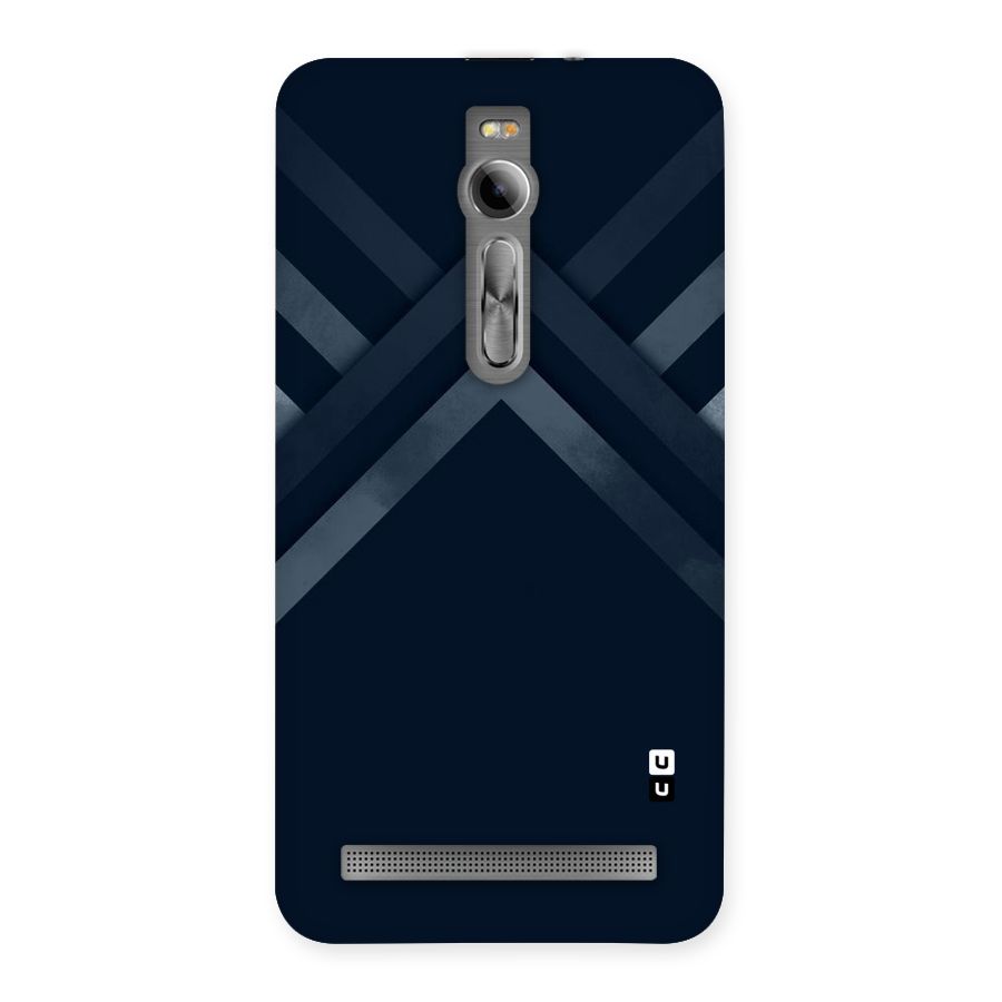 Navy Blue Arrow Back Case for Asus Zenfone 2