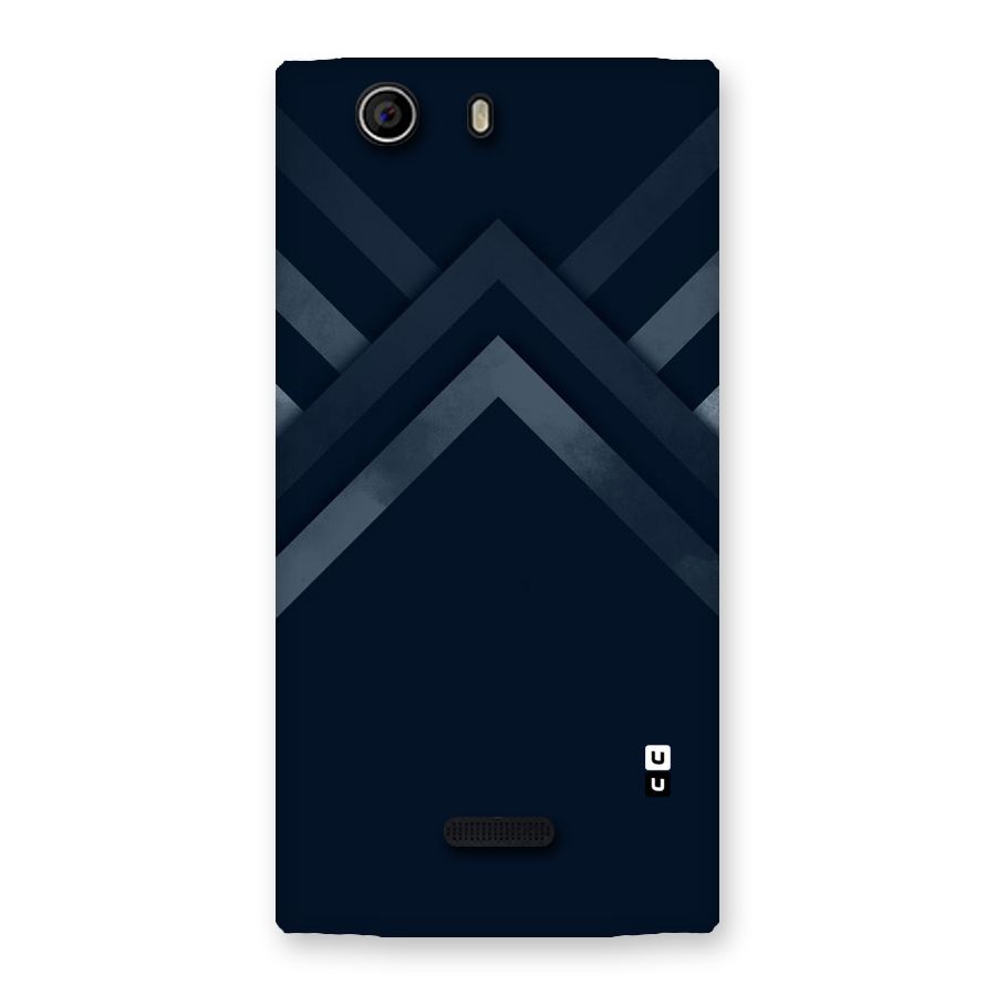 Navy Blue Arrow Back Case for Canvas Nitro 2 E311