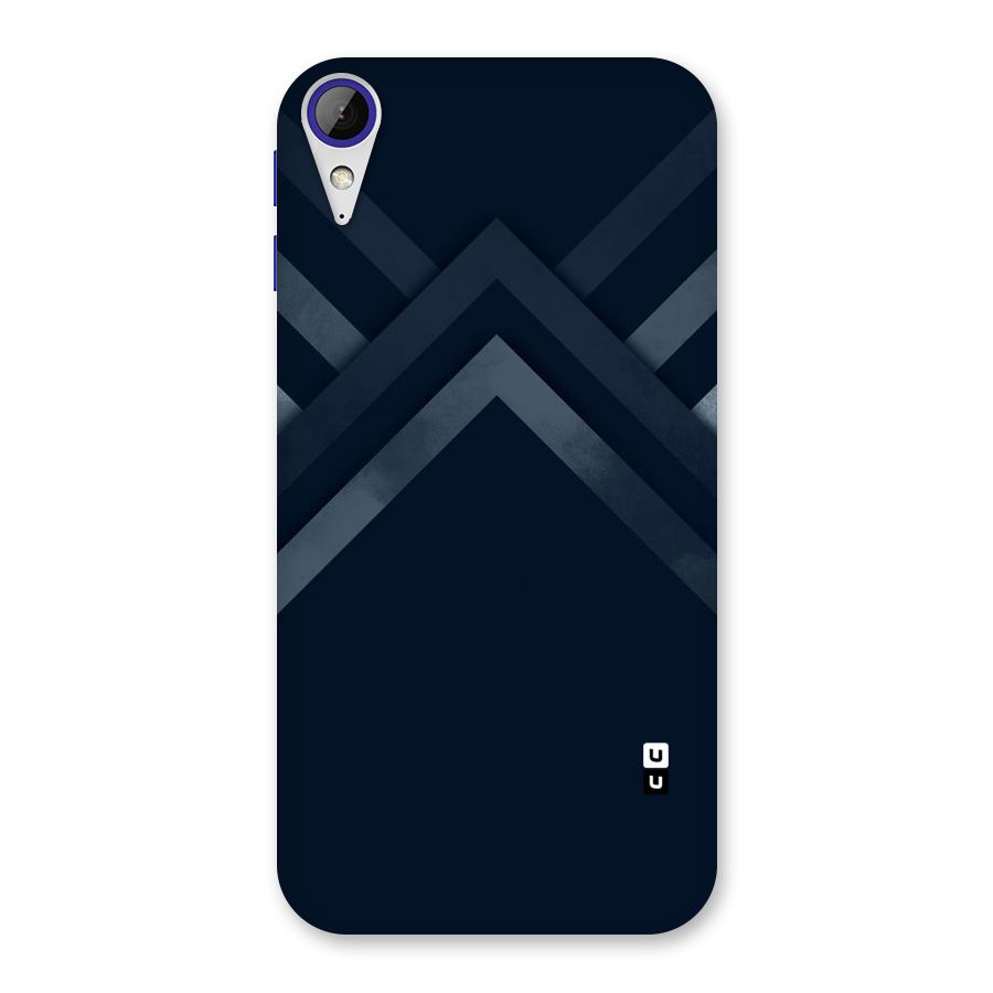 Navy Blue Arrow Back Case for Desire 830
