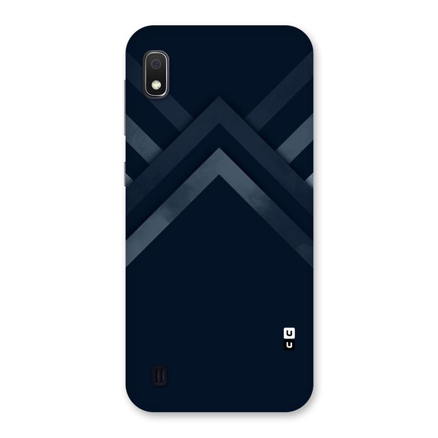 Navy Blue Arrow Back Case for Galaxy A10