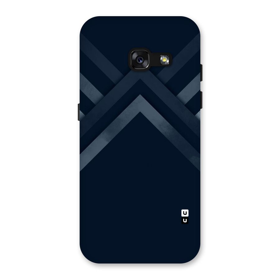 Navy Blue Arrow Back Case for Galaxy A3 (2017)