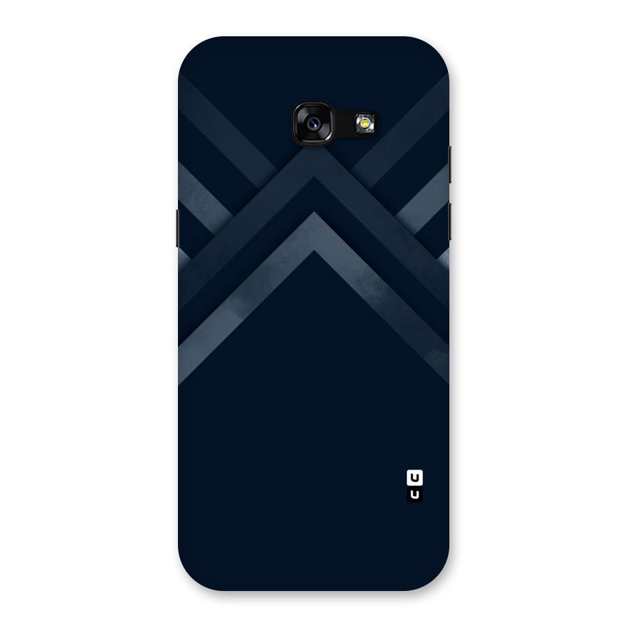 Navy Blue Arrow Back Case for Galaxy A5 2017