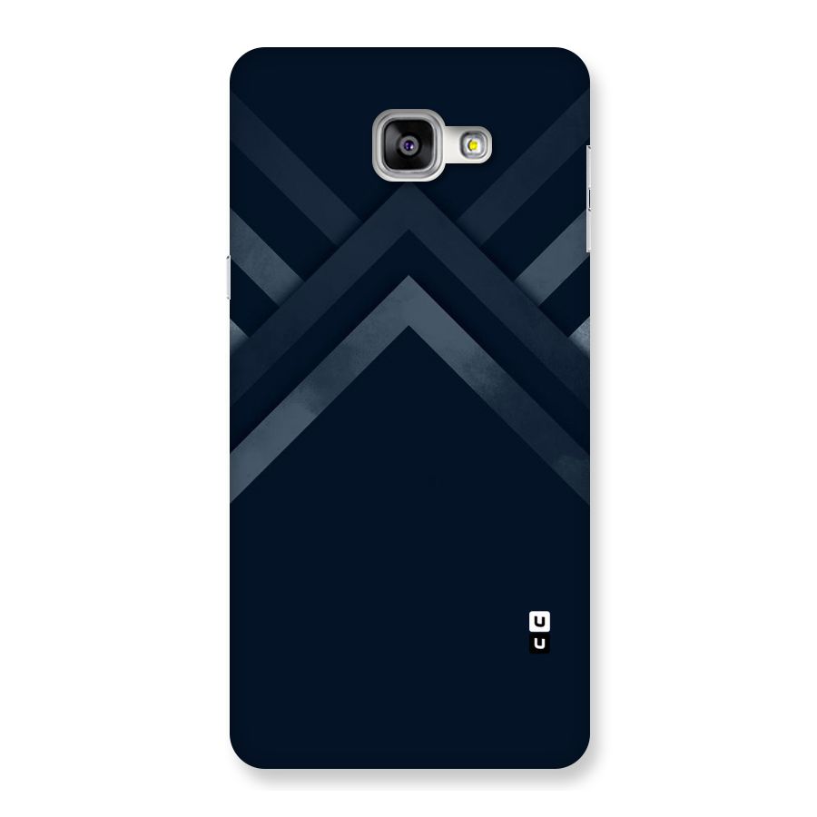 Navy Blue Arrow Back Case for Galaxy A9
