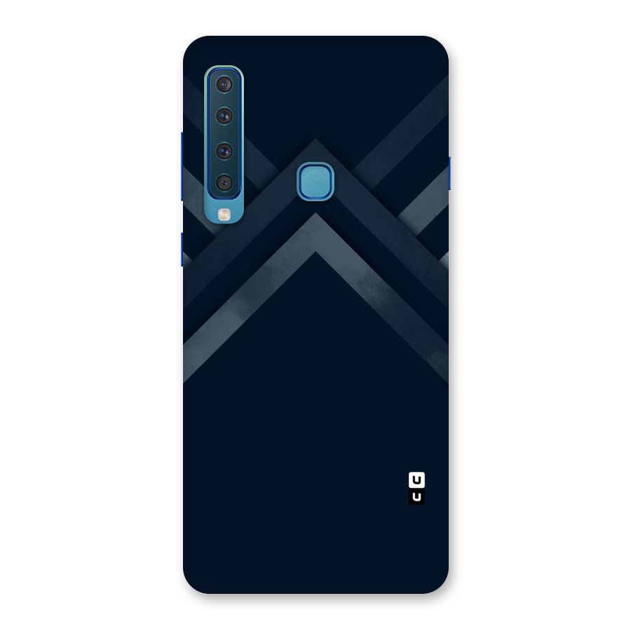Navy Blue Arrow Back Case for Galaxy A9 (2018)
