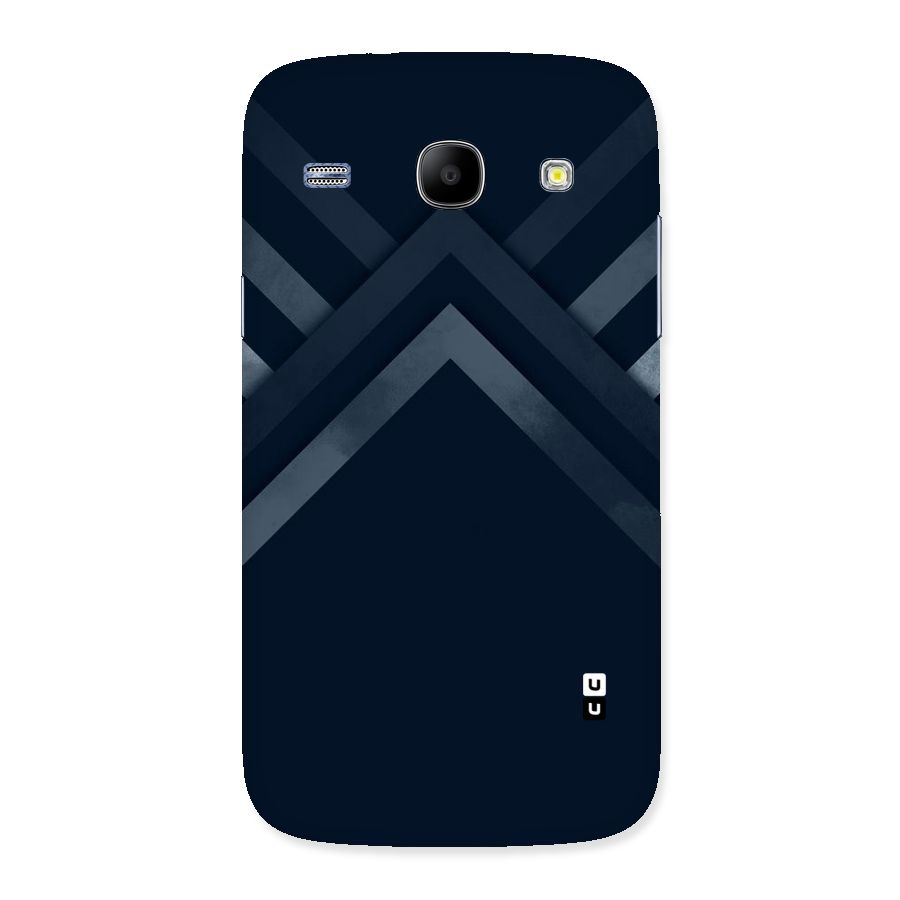 Navy Blue Arrow Back Case for Galaxy Core
