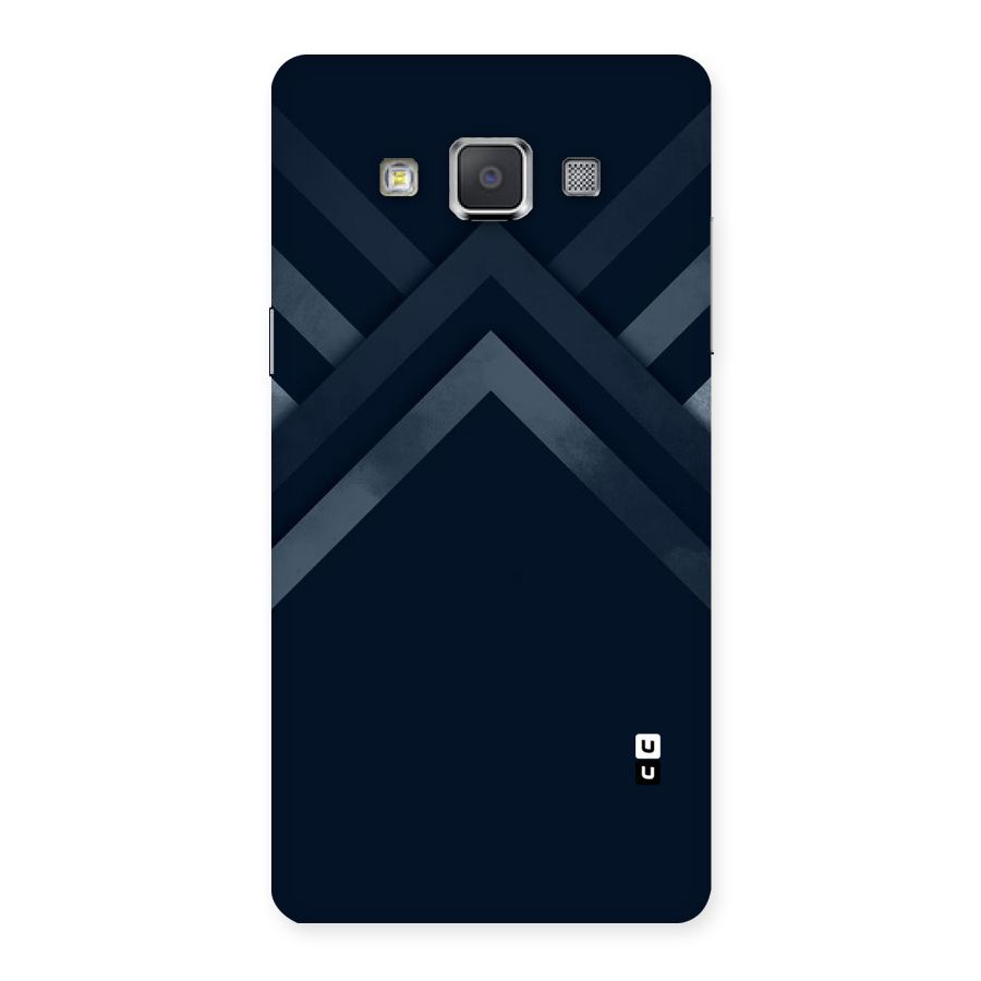 Navy Blue Arrow Back Case for Galaxy Grand 3