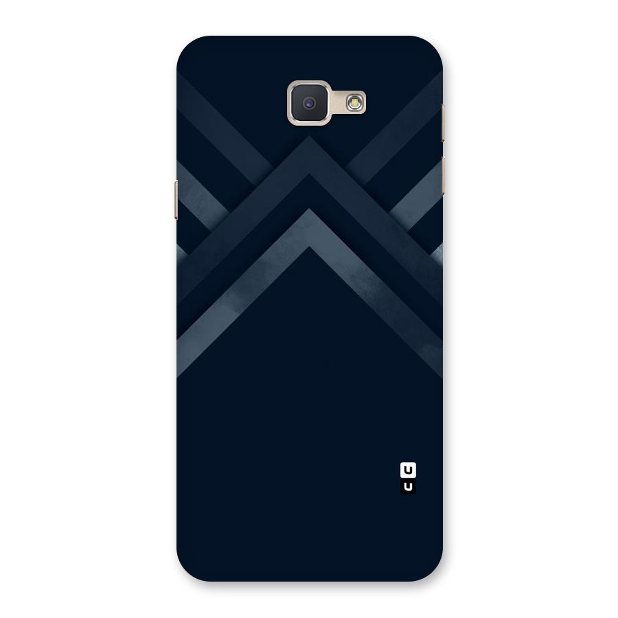 Navy Blue Arrow Back Case for Galaxy J5 Prime