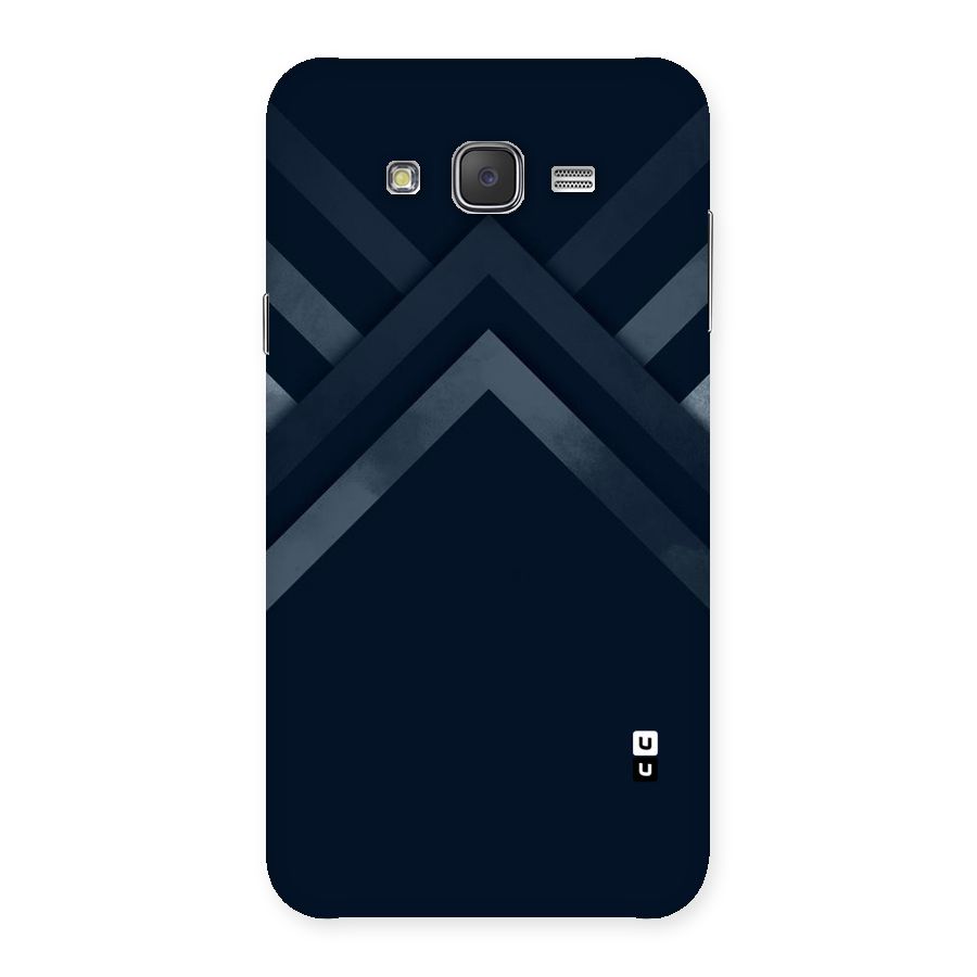 Navy Blue Arrow Back Case for Galaxy J7