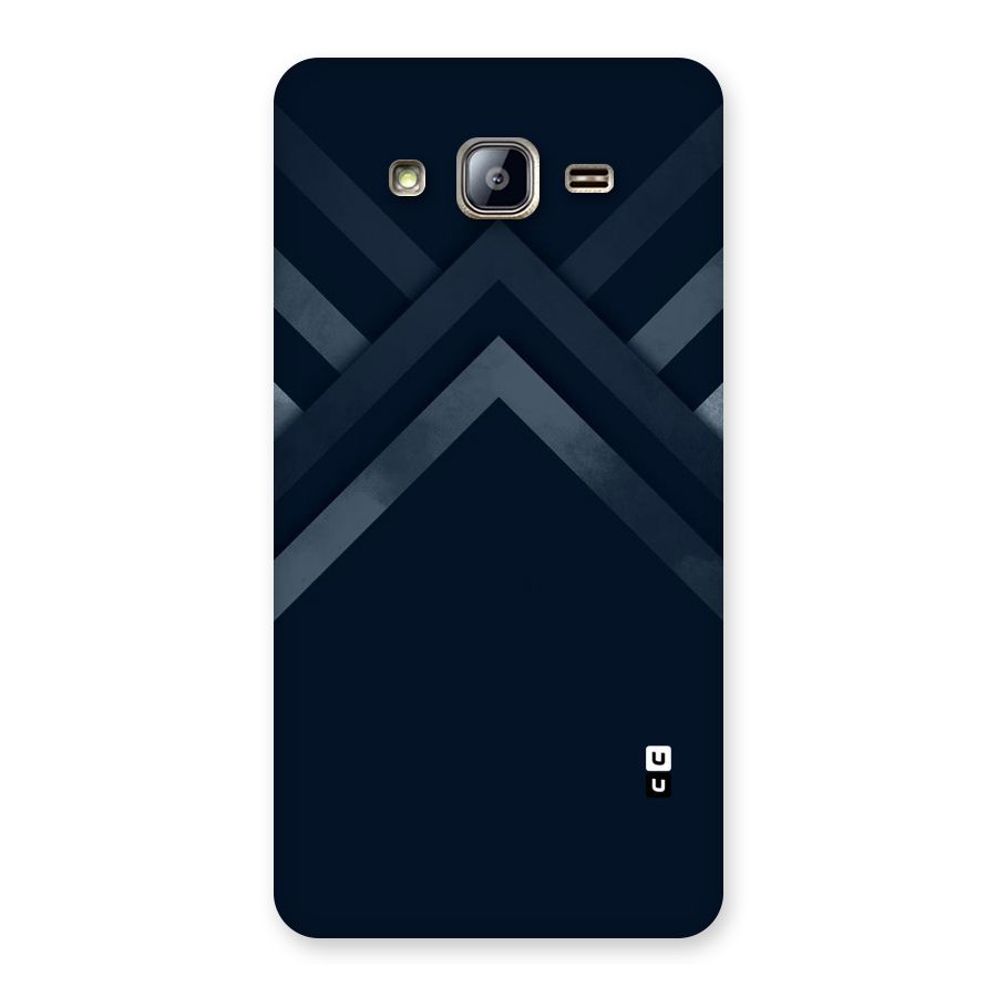 Navy Blue Arrow Back Case for Galaxy On5