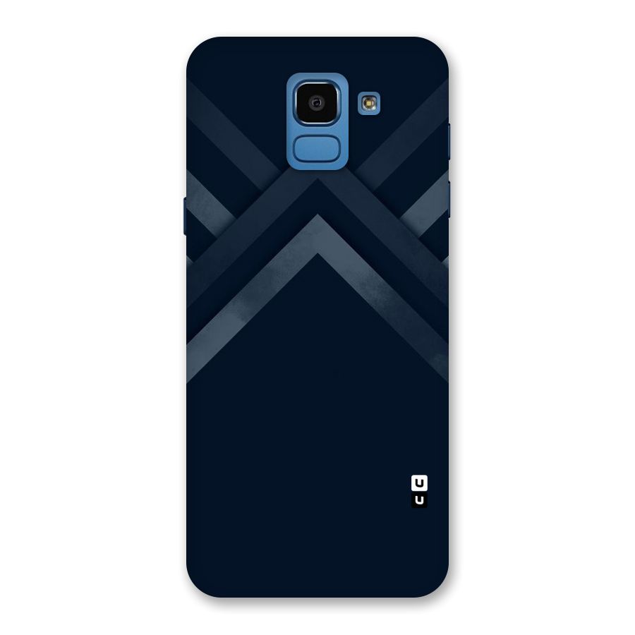 Navy Blue Arrow Back Case for Galaxy On6