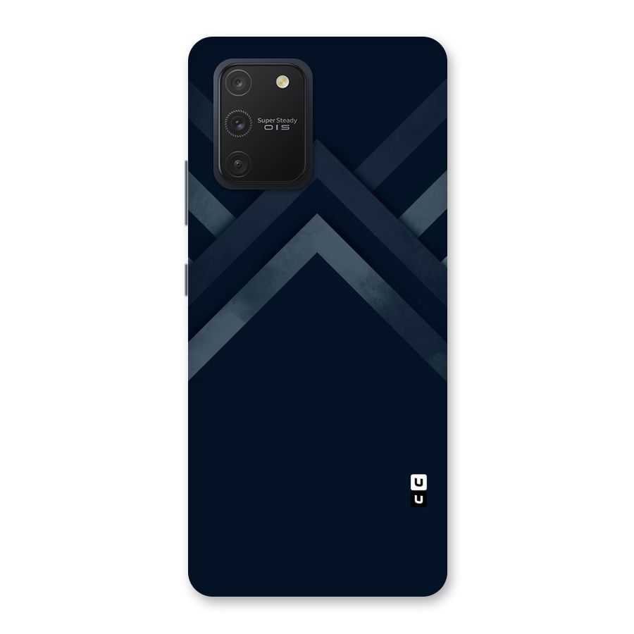 Navy Blue Arrow Back Case for Galaxy S10 Lite