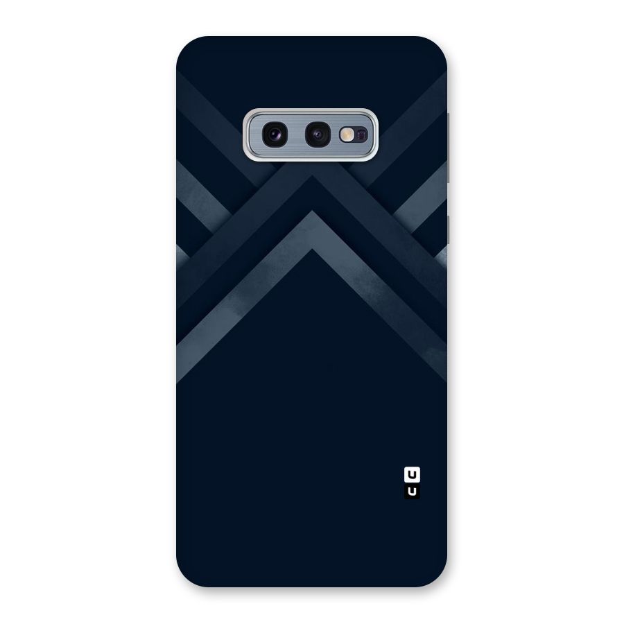 Navy Blue Arrow Back Case for Galaxy S10e