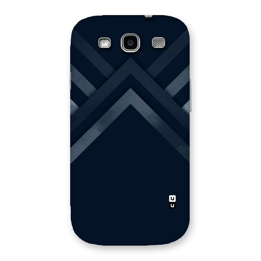 Navy Blue Arrow Back Case for Galaxy S3