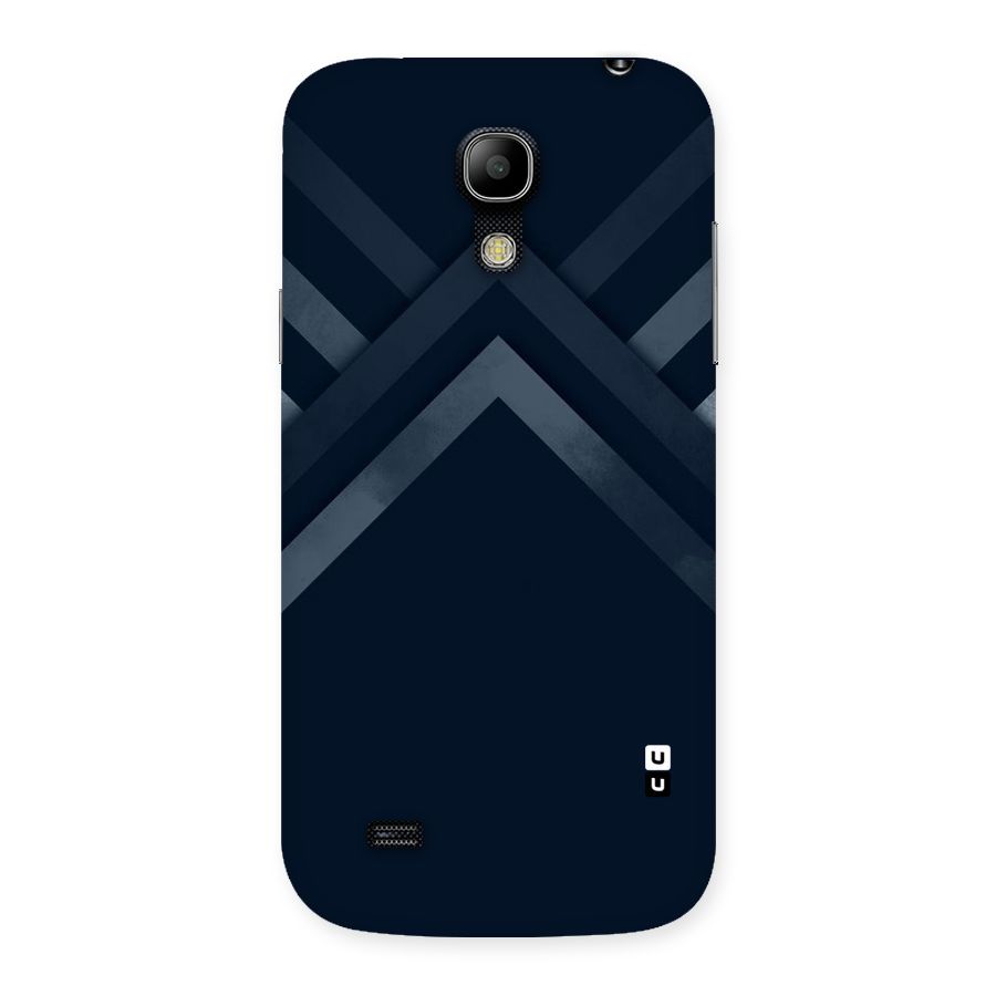 Navy Blue Arrow Back Case for Galaxy S4 Mini