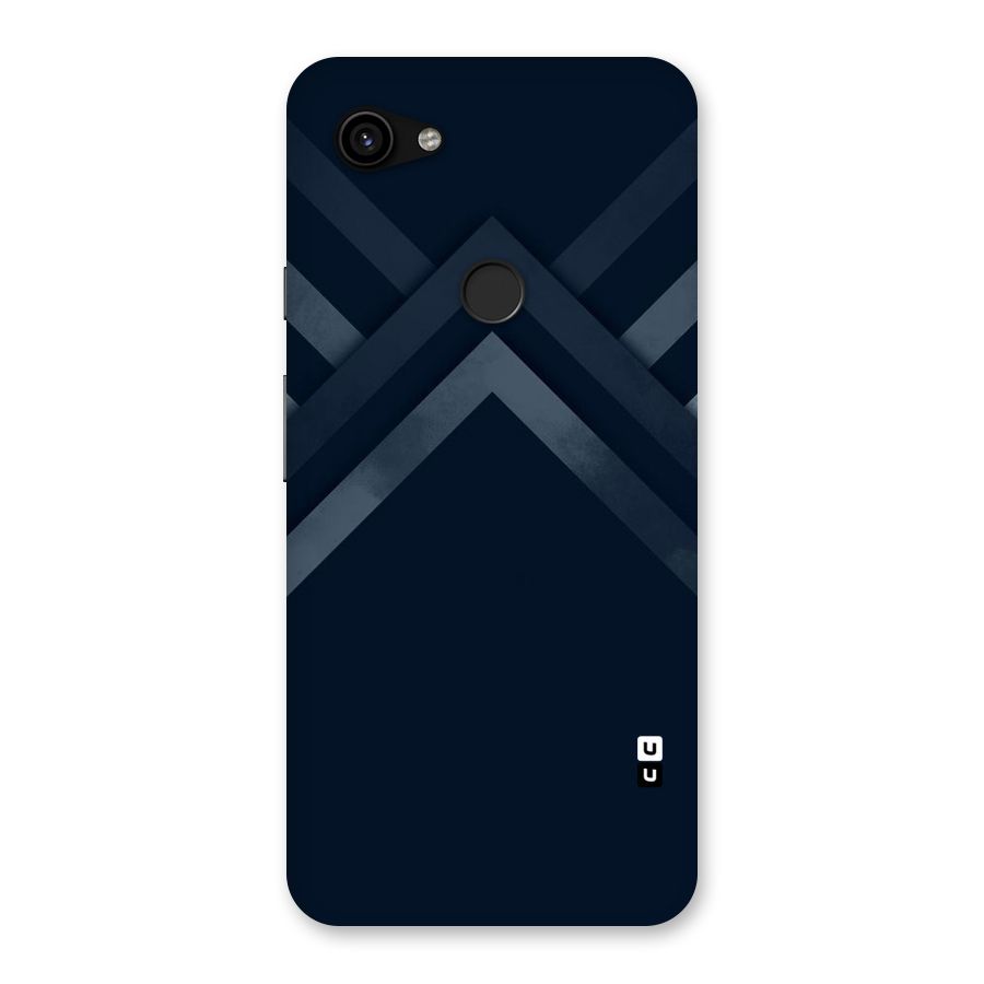 Navy Blue Arrow Back Case for Google Pixel 3a XL