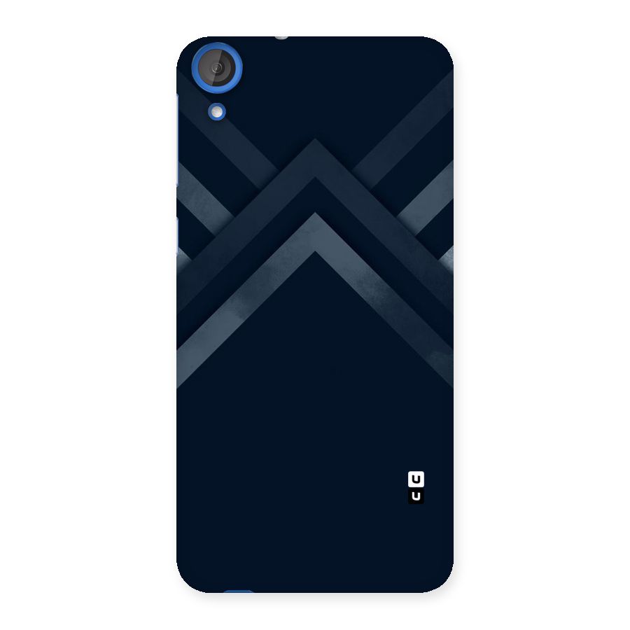 Navy Blue Arrow Back Case for HTC Desire 820