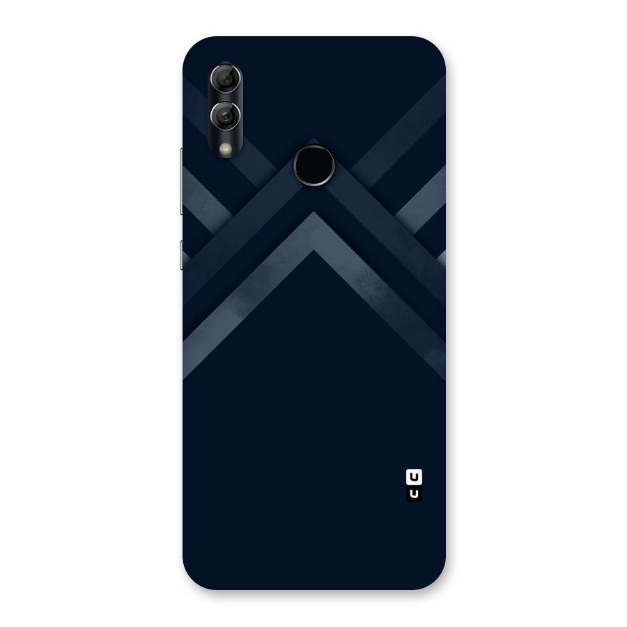 Navy Blue Arrow Back Case for Honor 10 Lite