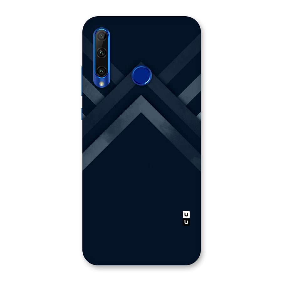 Navy Blue Arrow Back Case for Honor 20i