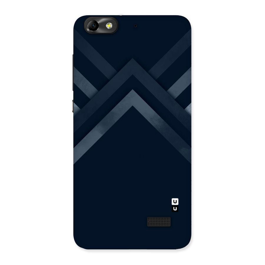 Navy Blue Arrow Back Case for Honor 4C