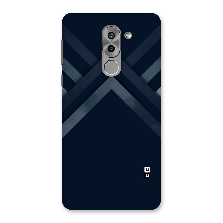 Navy Blue Arrow Back Case for Honor 6X