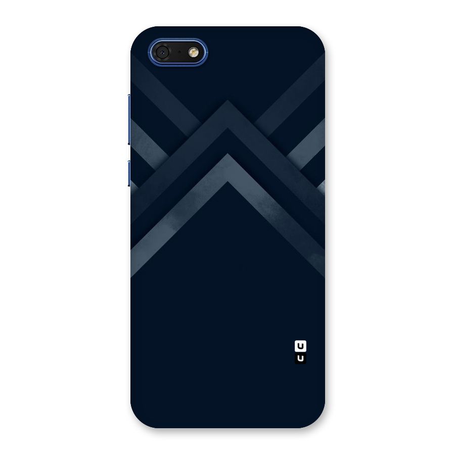 Navy Blue Arrow Back Case for Honor 7s