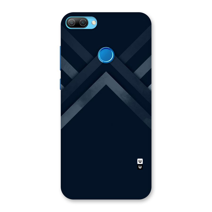 Navy Blue Arrow Back Case for Honor 9N