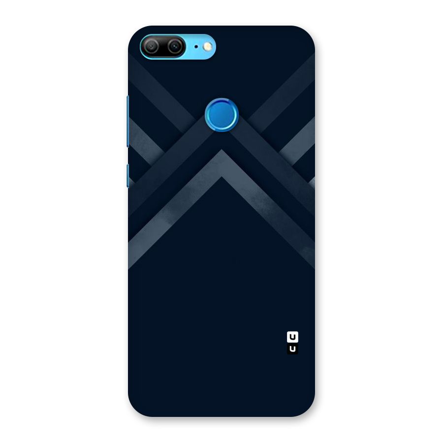 Navy Blue Arrow Back Case for Honor 9 Lite