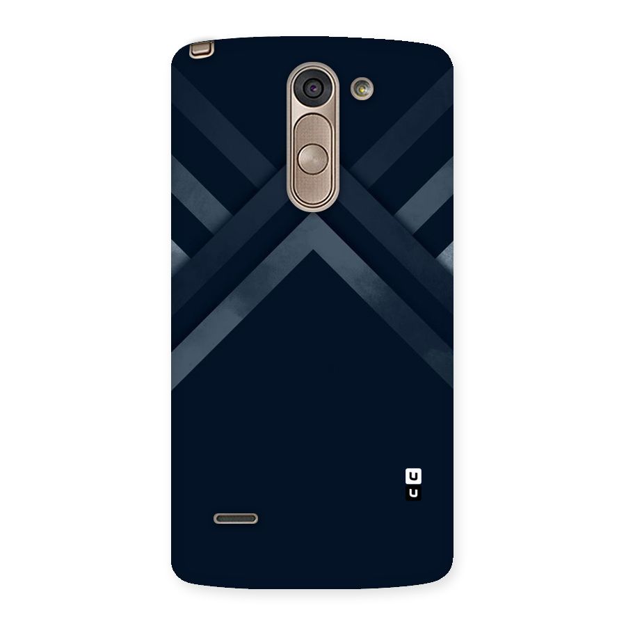 Navy Blue Arrow Back Case for LG G3 Stylus