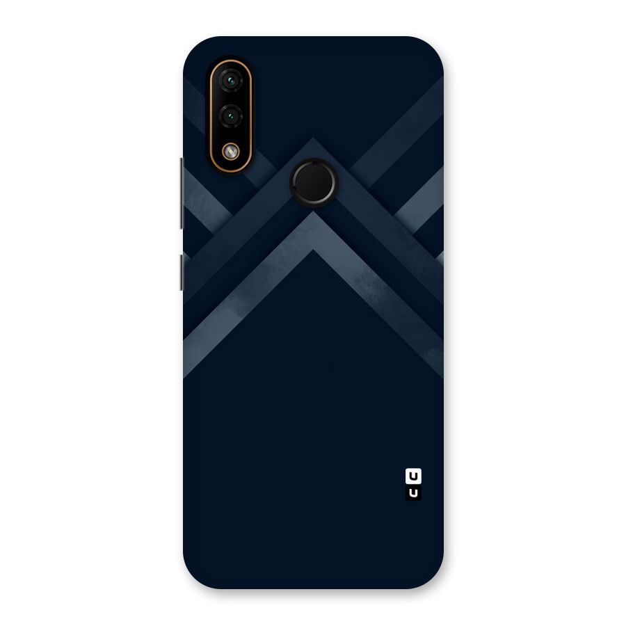 Navy Blue Arrow Back Case for Lenovo A6 Note