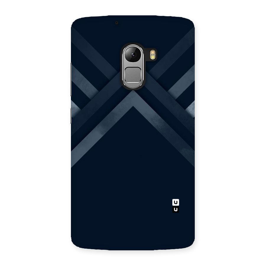 Navy Blue Arrow Back Case for Lenovo K4 Note