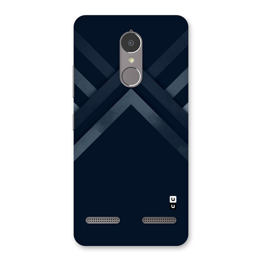 Navy Blue Arrow Back Case for Lenovo K6 Power