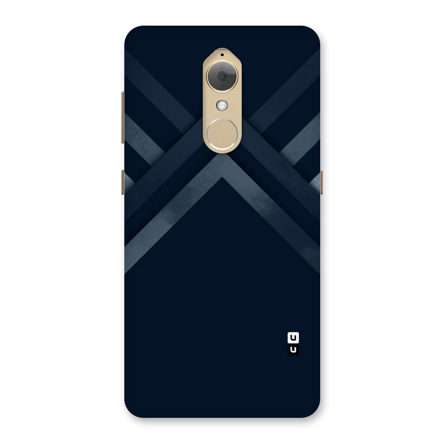 Navy Blue Arrow Back Case for Lenovo K8