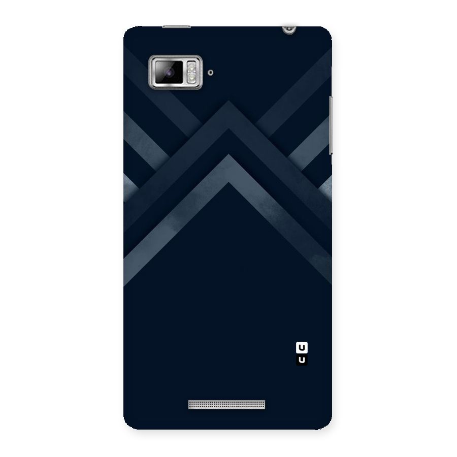 Navy Blue Arrow Back Case for Lenovo Vibe Z K910