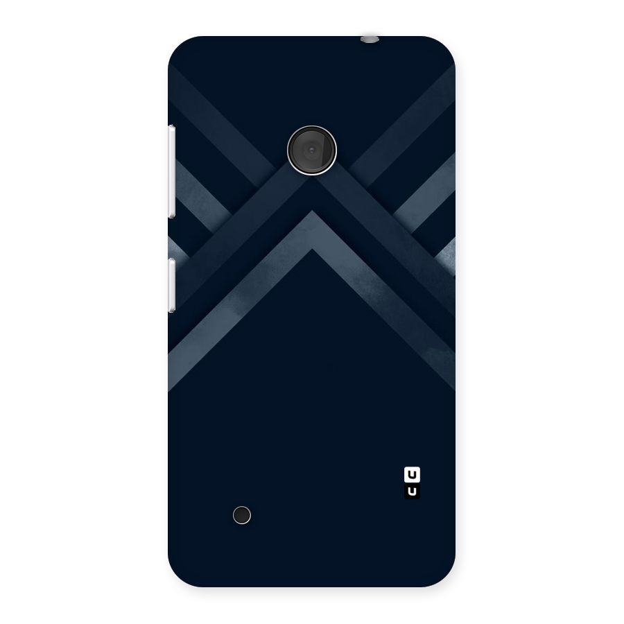 Navy Blue Arrow Back Case for Lumia 530