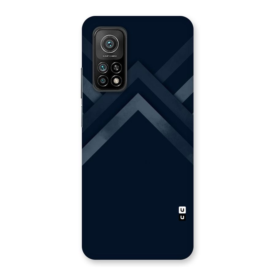 Navy Blue Arrow Back Case for Mi 10T Pro 5G