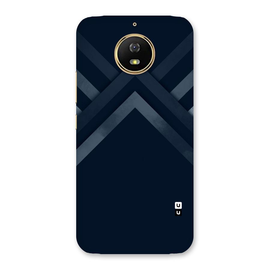 Navy Blue Arrow Back Case for Moto G5s