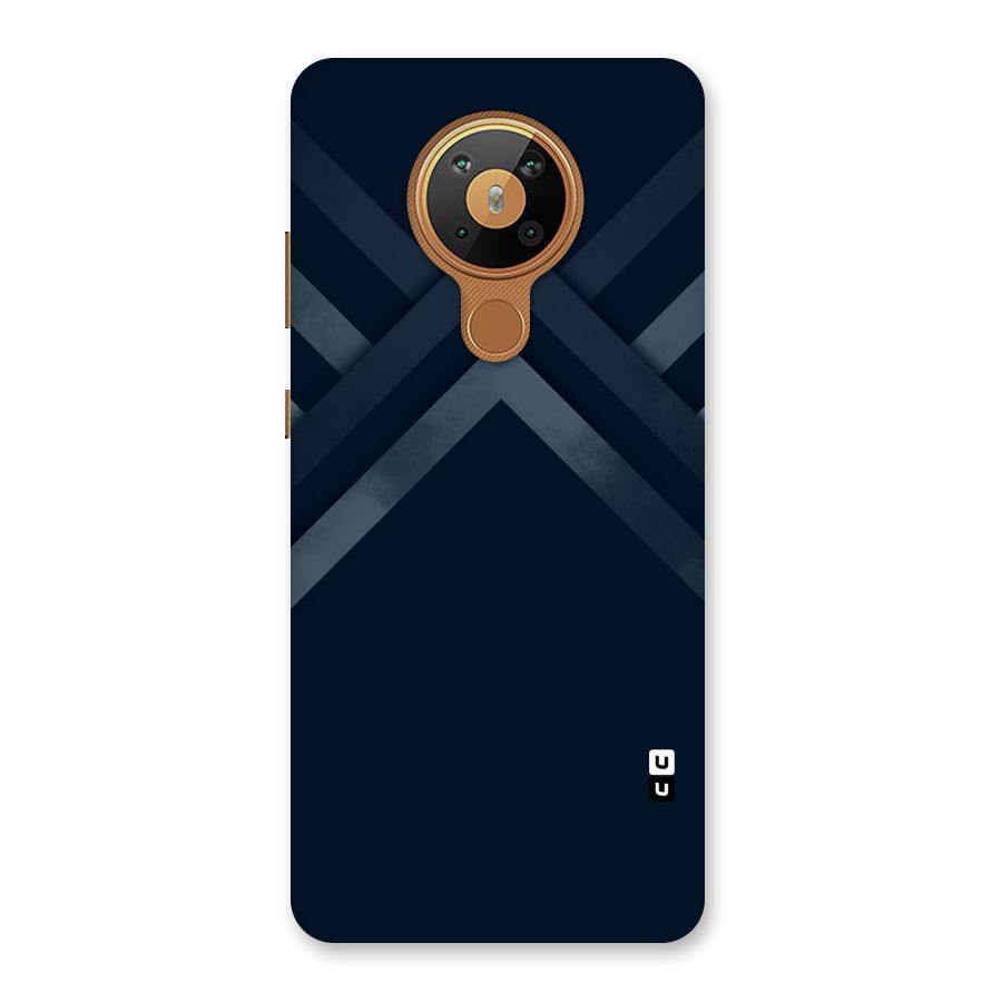 Navy Blue Arrow Back Case for Nokia 5.3