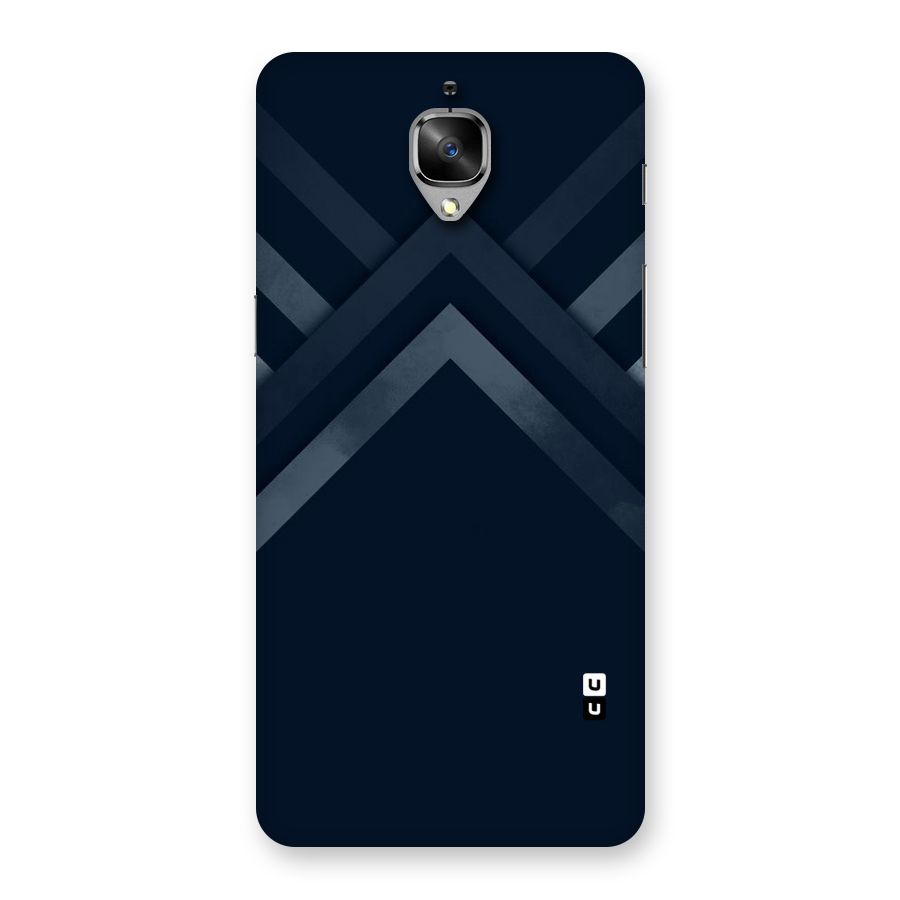 Navy Blue Arrow Back Case for OnePlus 3