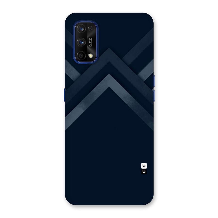 Navy Blue Arrow Back Case for Realme 7 Pro