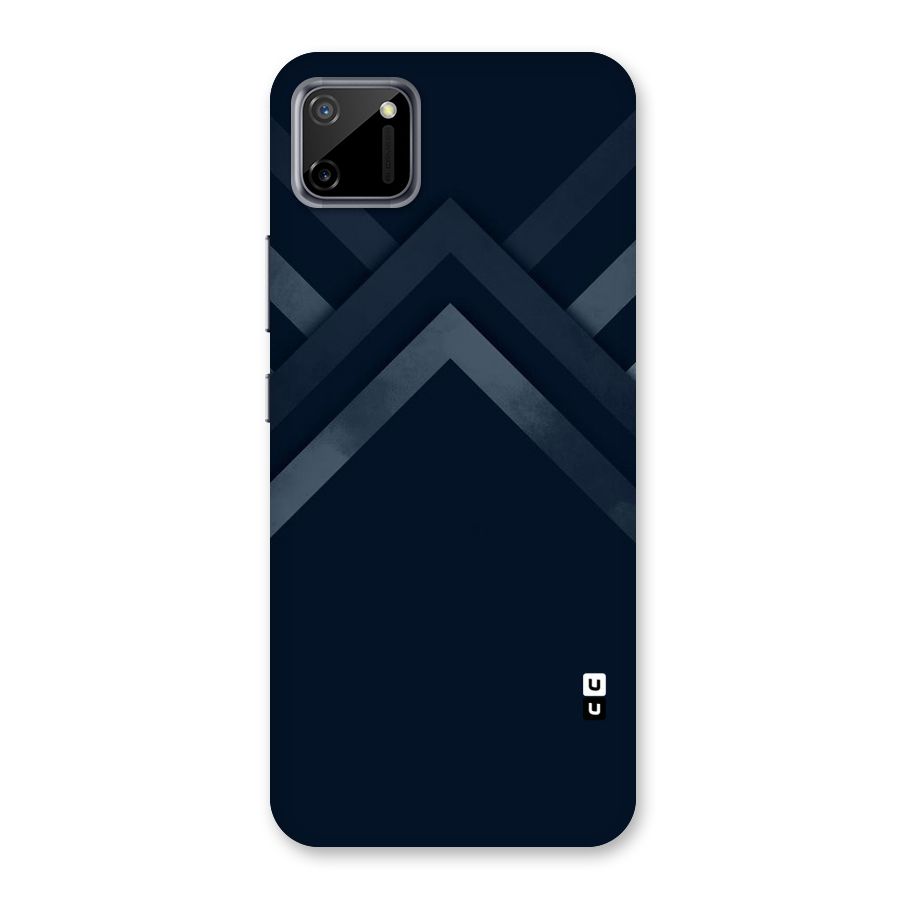 Navy Blue Arrow Back Case for Realme C11