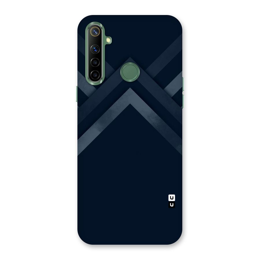 Navy Blue Arrow Back Case for Realme Narzo 10