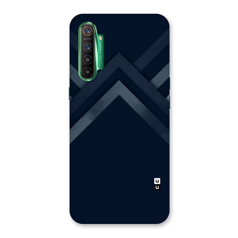 Navy Blue Arrow Back Case for Realme X2
