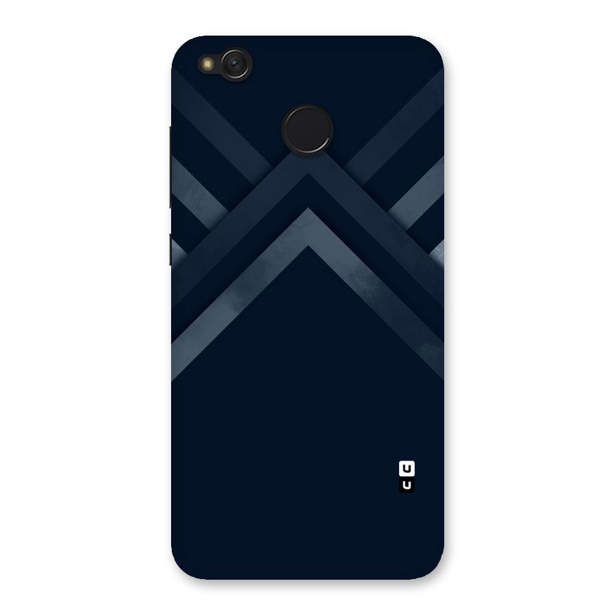 Navy Blue Arrow Back Case for Redmi 4