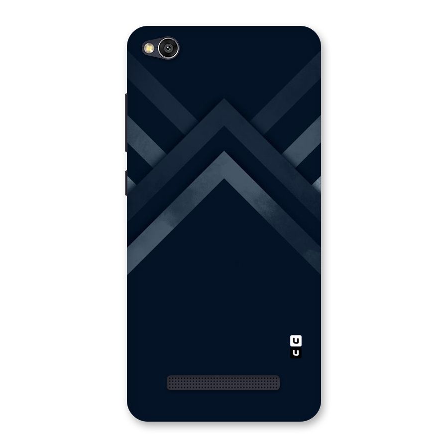 Navy Blue Arrow Back Case for Redmi 4A