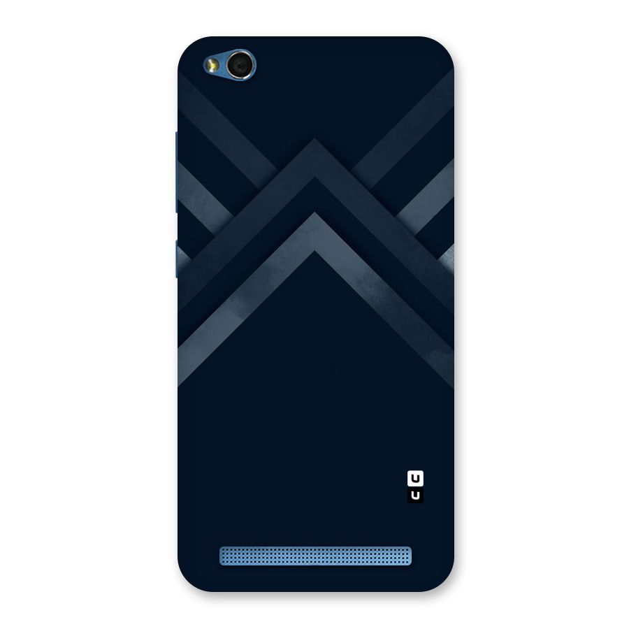 Navy Blue Arrow Back Case for Redmi 5A