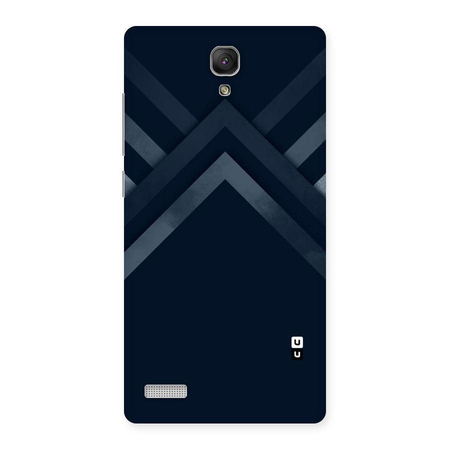 Navy Blue Arrow Back Case for Redmi Note