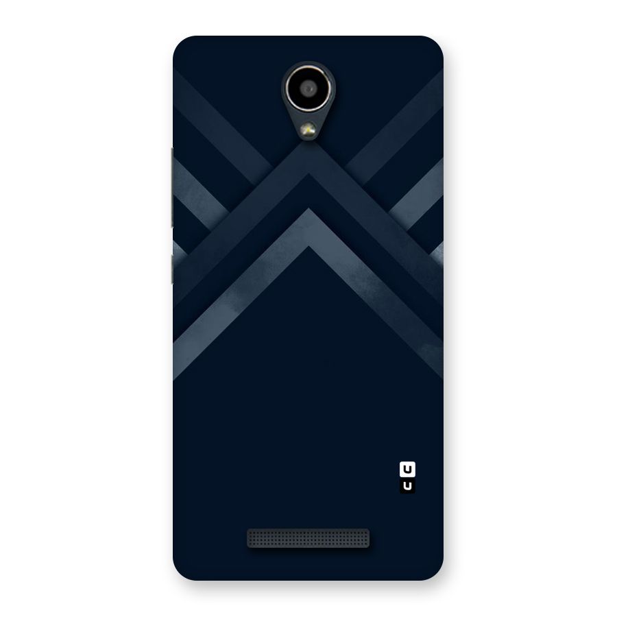 Navy Blue Arrow Back Case for Redmi Note 2