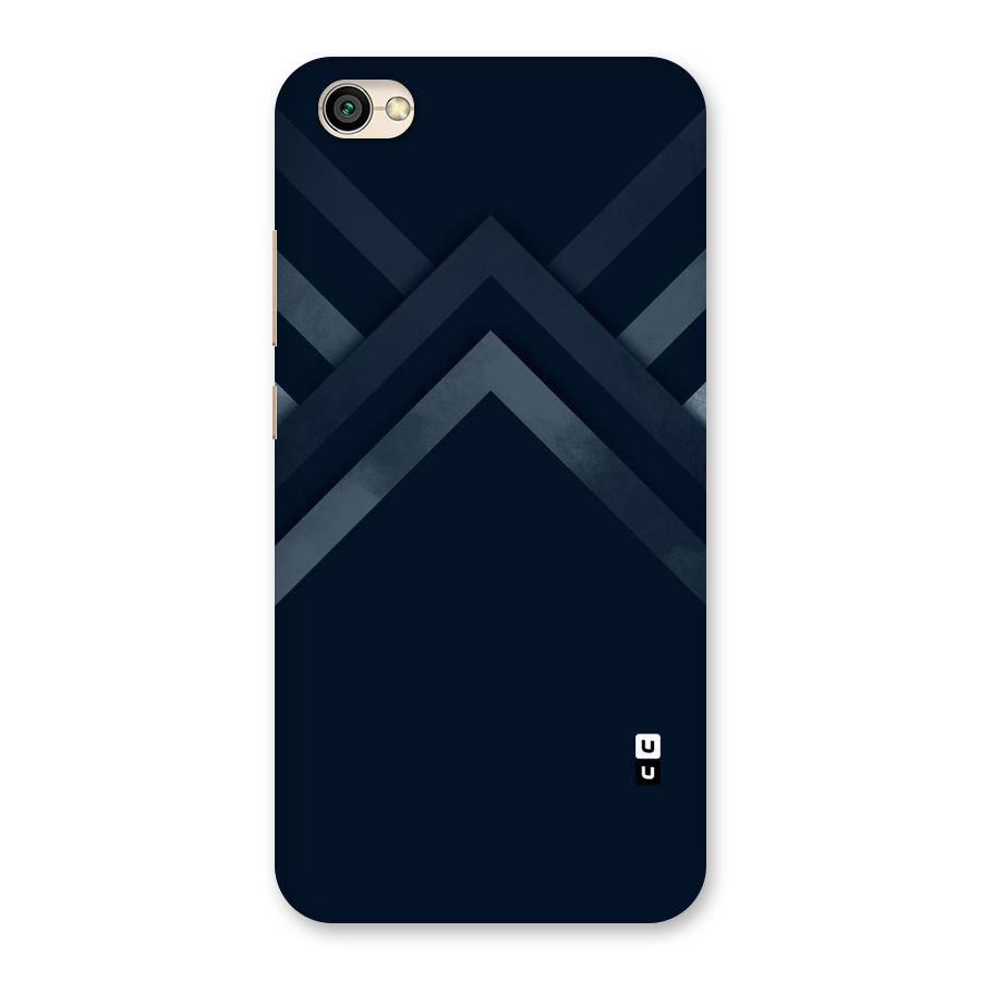 Navy Blue Arrow Back Case for Redmi Y1 Lite