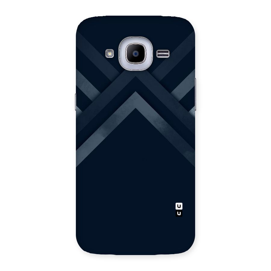 Navy Blue Arrow Back Case for Samsung Galaxy J2 2016